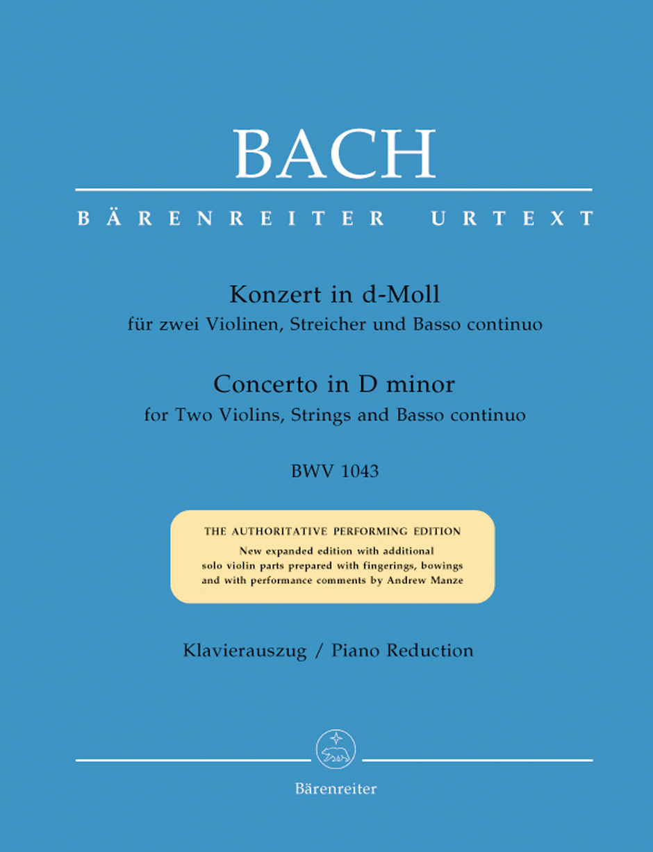 Koncert d moll pro dvoje housle, smyčce a basso continuo BWV 1043