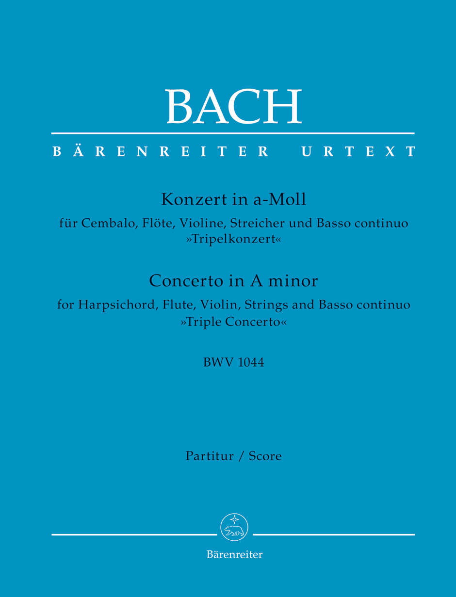 Koncert a moll pro flétnu, housle a cembalo BWV 1044
