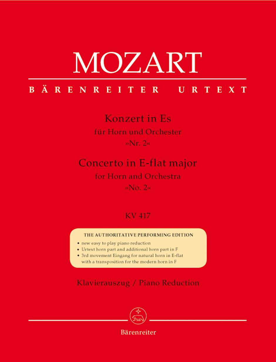 Koncert pro lesní roh a orchestr č. 2 Es dur KV 417