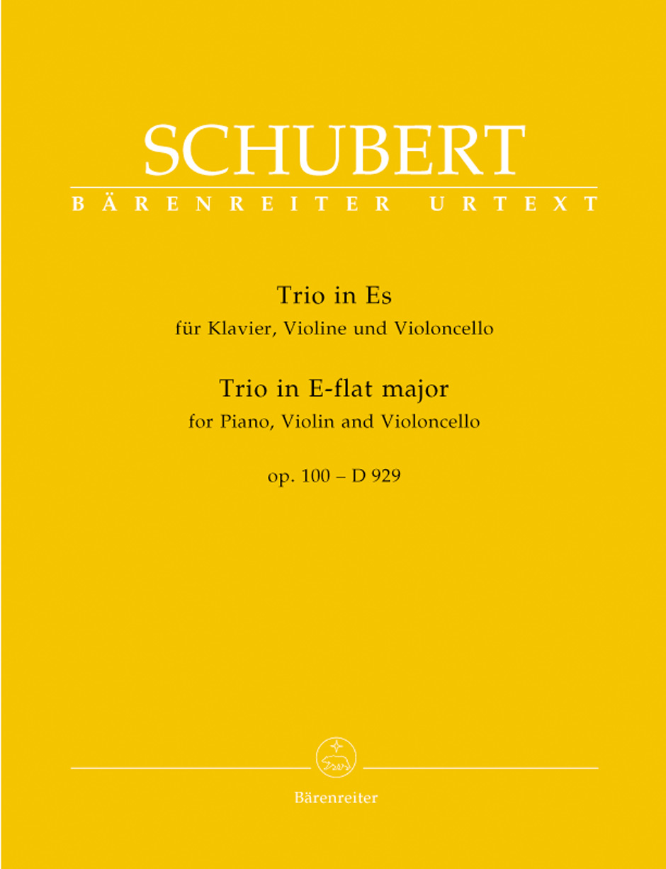 Trio pro klavír, housle a violoncello Es dur op. 100 - D 929