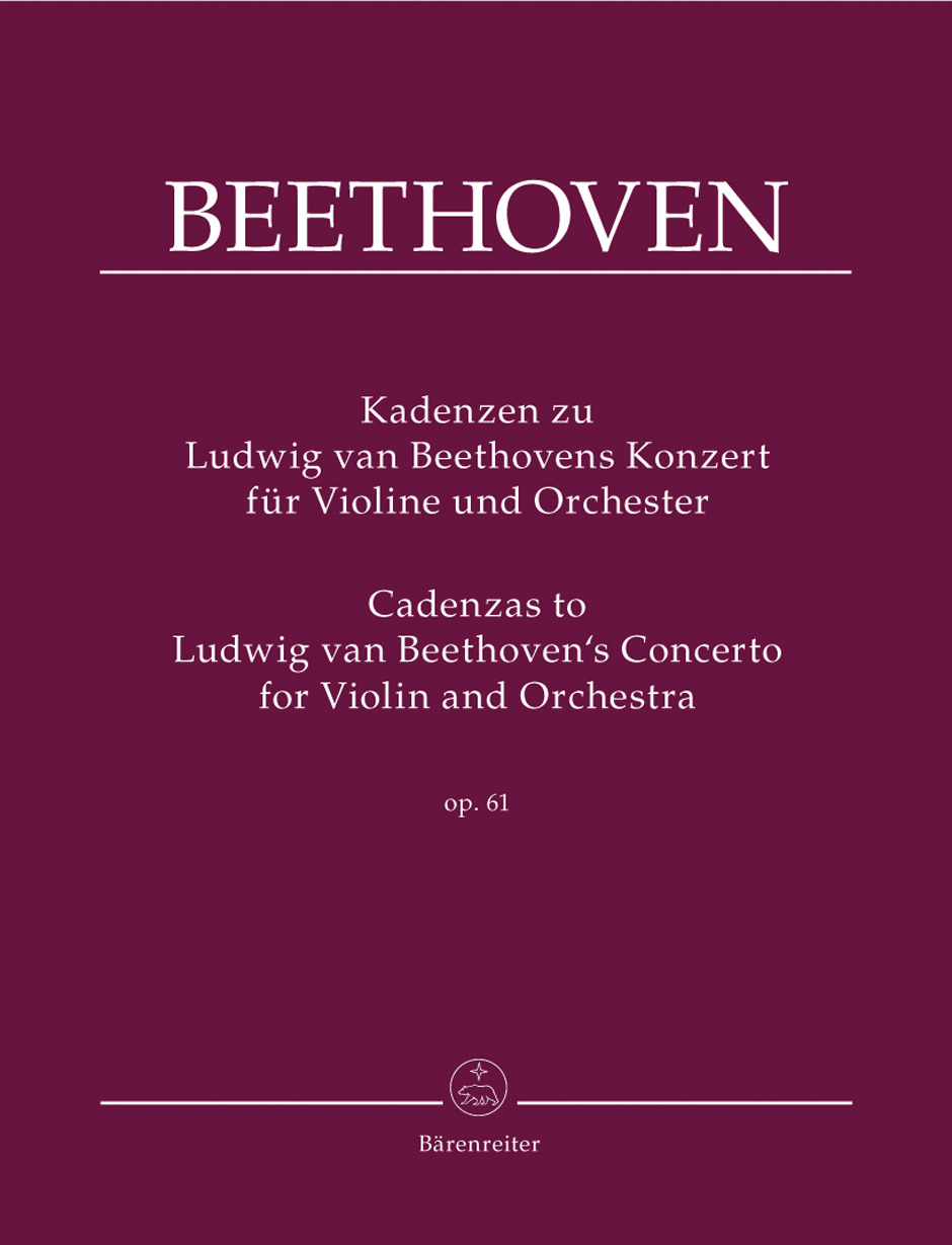 Kadence ke koncertu pro housle a orchestr D dur op. 61