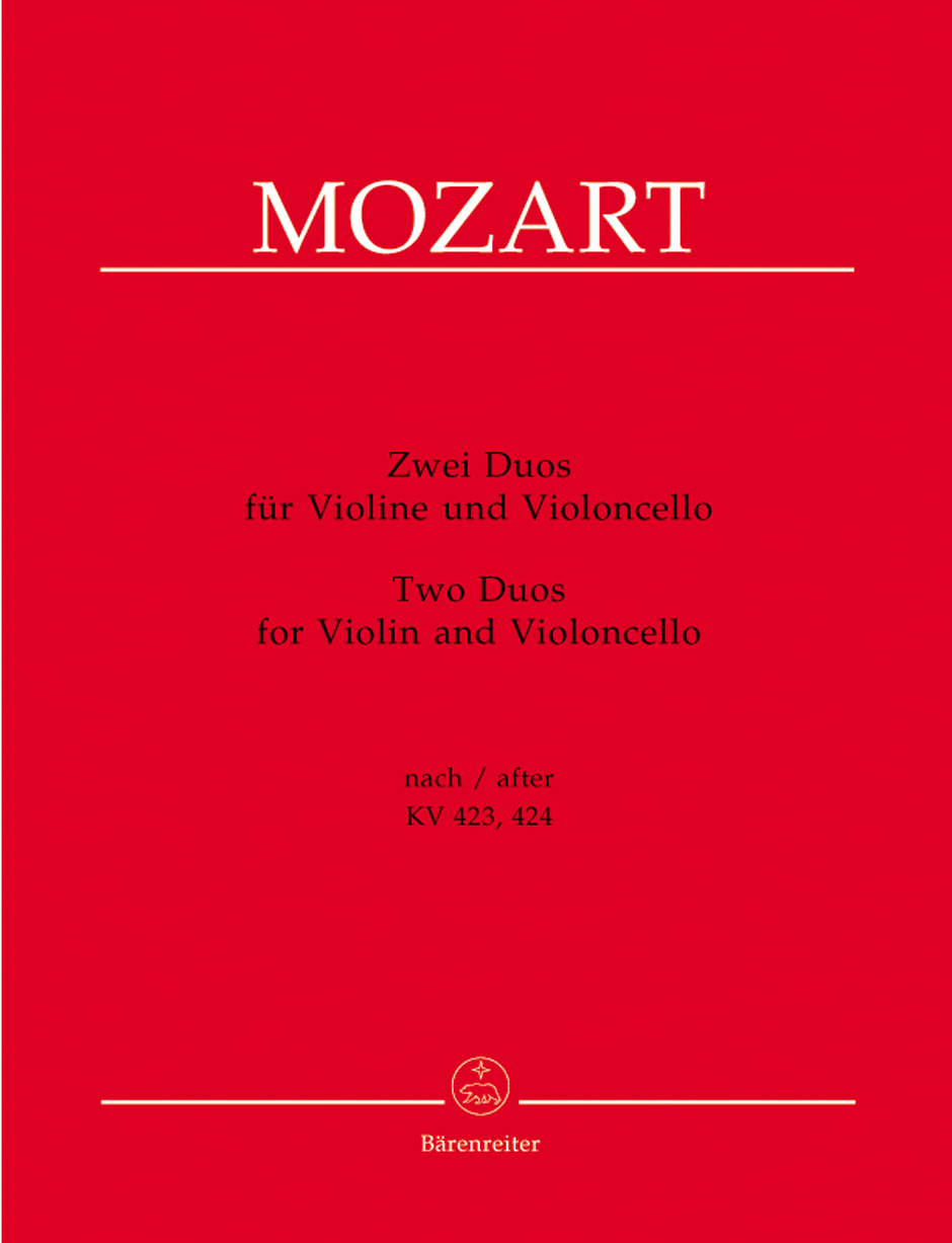 Dvě dua pro housle a violoncello podle KV 423, 424