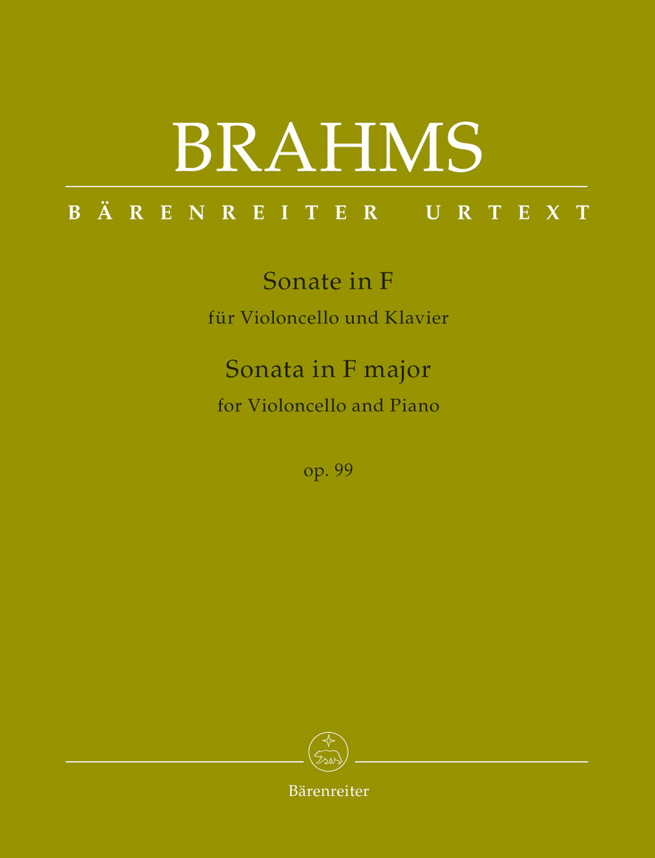Sonate für Violoncello und Klavier F-Dur op. 99