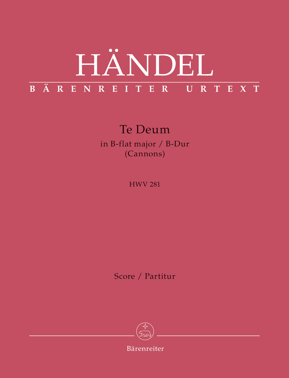 Te Deum (Cannons) B-flat major