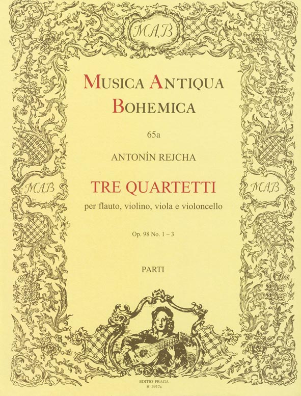 Tre quartetti op. 98, č. 1-3  (g moll, C dur, G dur)
