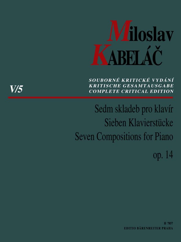 Sedm skladeb pro klavír op. 14