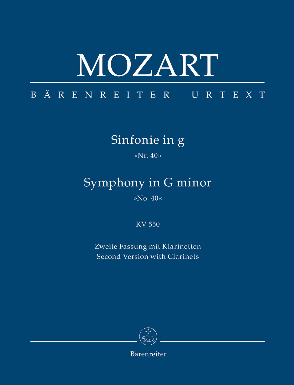 Symfonie č. 40 g moll KV 550 (2. verze s klarinety)